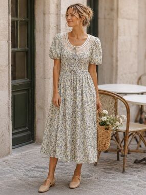 den emmaretta gingham cotton maxi dress Doen | Dresses | Doen Emmaretta Blue Gingham Maxi Dress